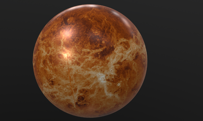 写实金星模型_金星_4k贴图__探索宇宙奥秘 金星,八大行星,太阳系,宇宙