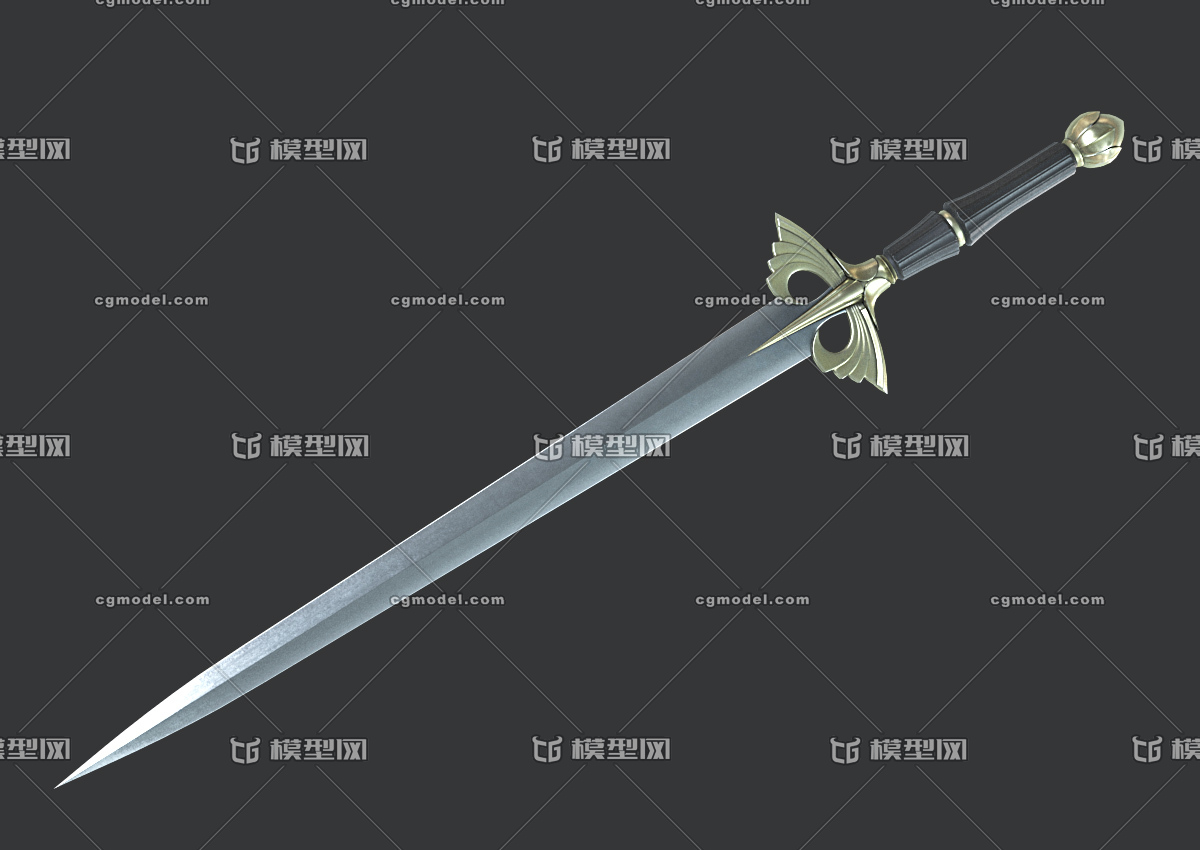 pbr次世代 刀剑 写实剑 长剑 冷兵器 欧洲剑 日本剑 中国剑 铁器 古代
