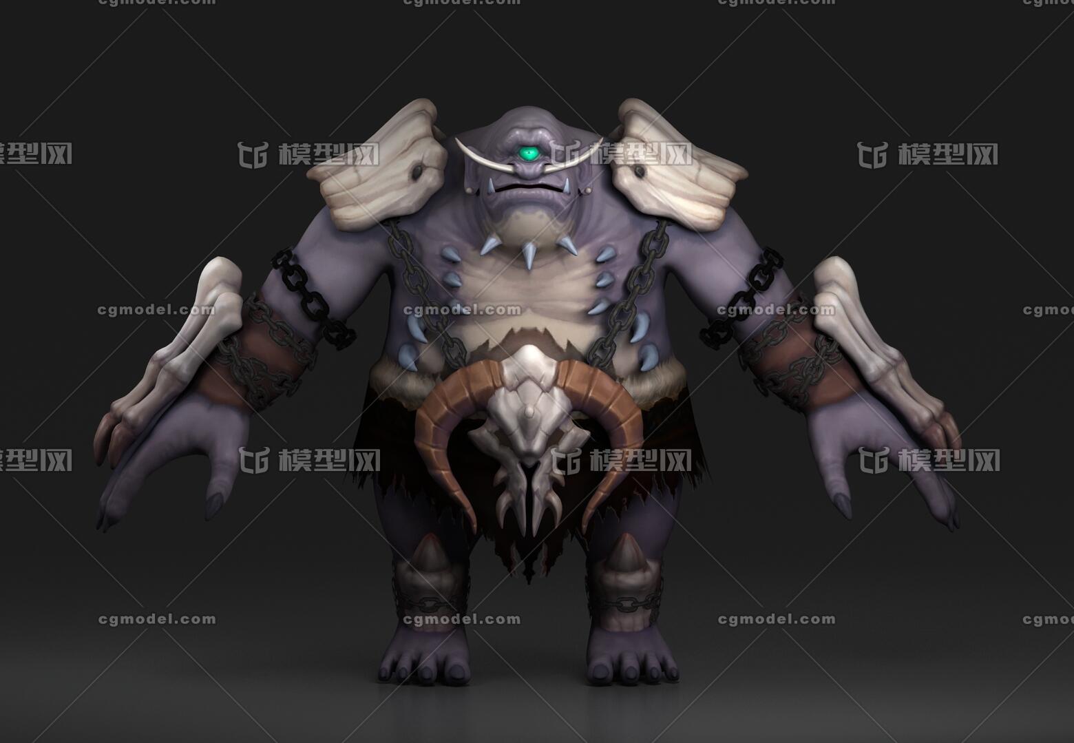 四种独眼巨人 魔幻巨人 独眼怪物 泰坦巨人 独眼妖怪