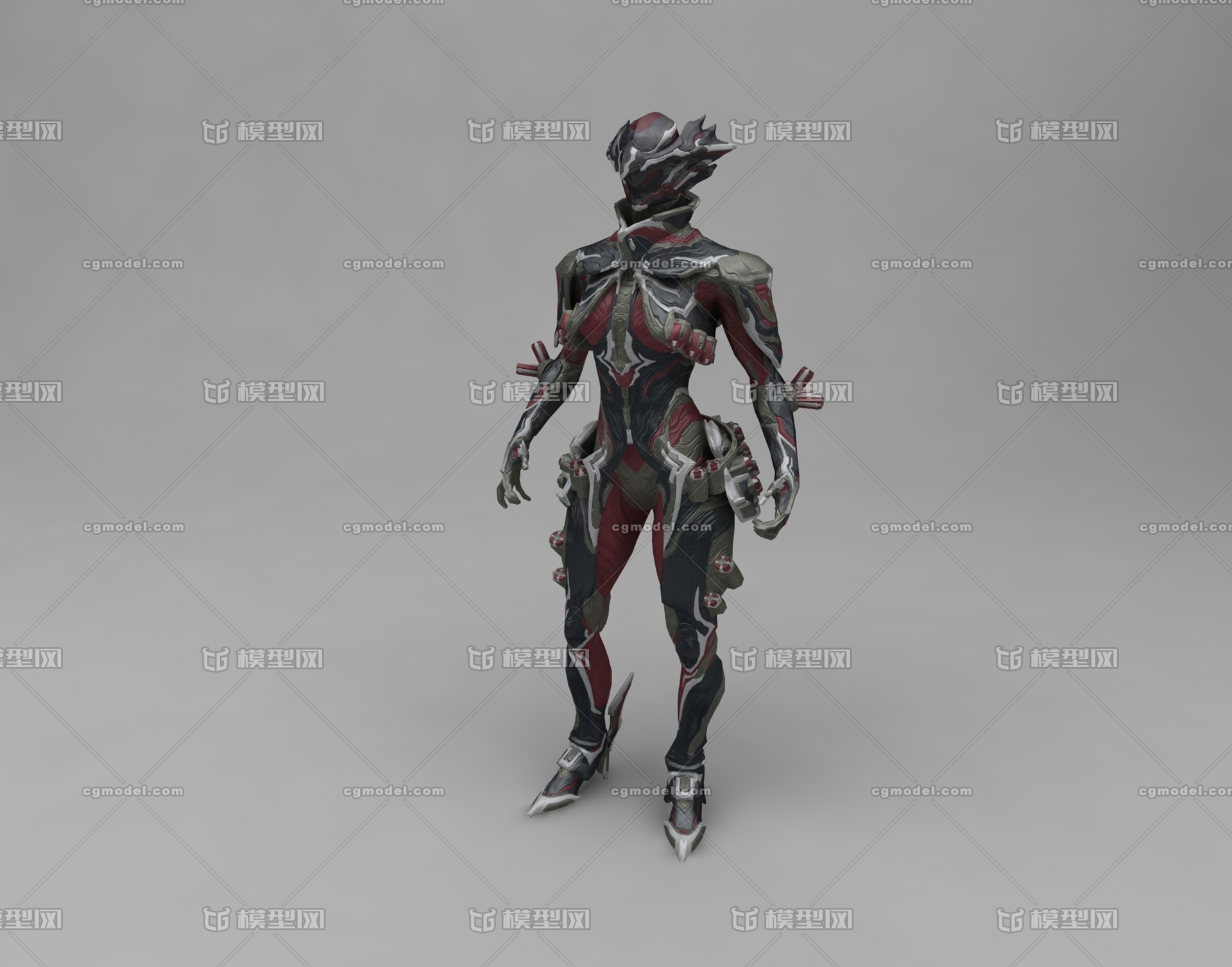 pbr次世代 星际战甲 战争框架 warframe 生化装甲 人形机甲 外骨骼