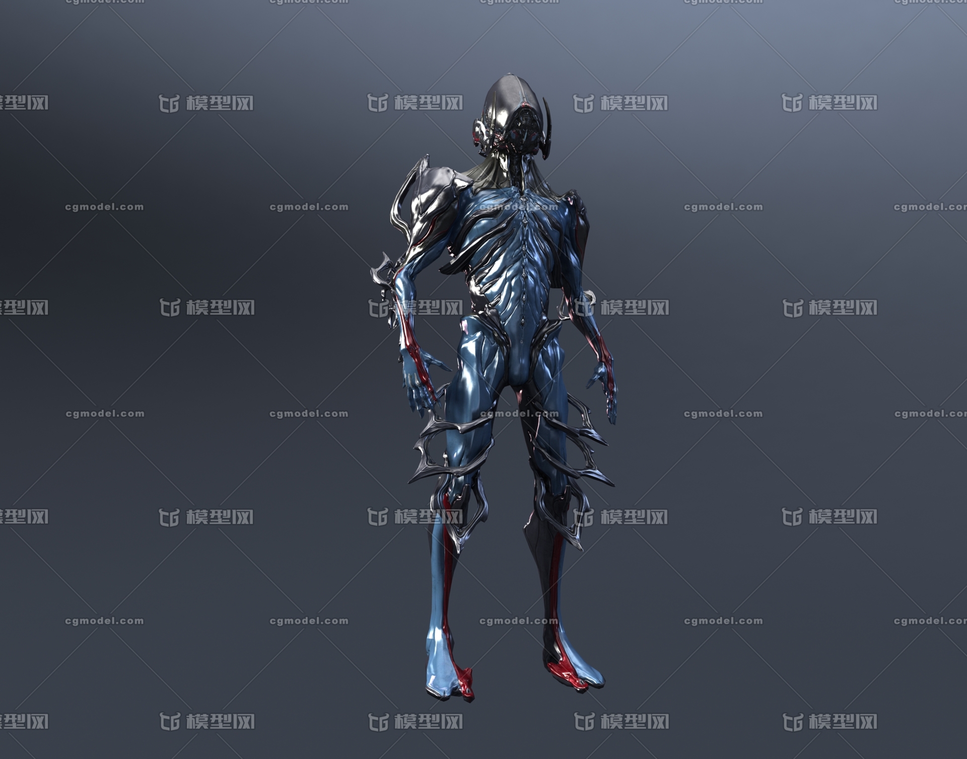 pbr次世代 星际战甲 战争框架 warframe 生化装甲 人形机甲 外骨骼