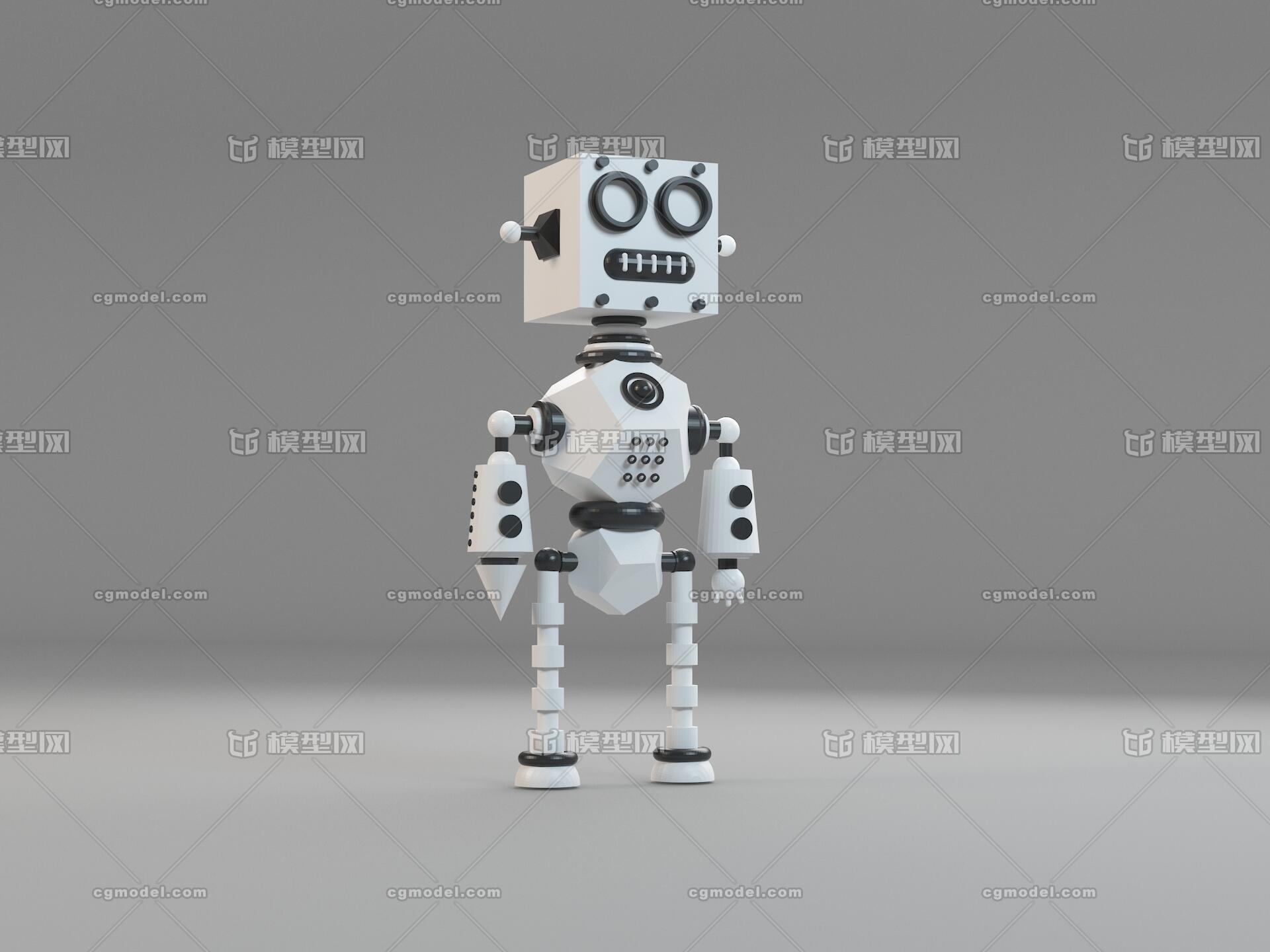 robot 机器人智能机器人 ai机器人可爱机器人 玩具卡通机器人