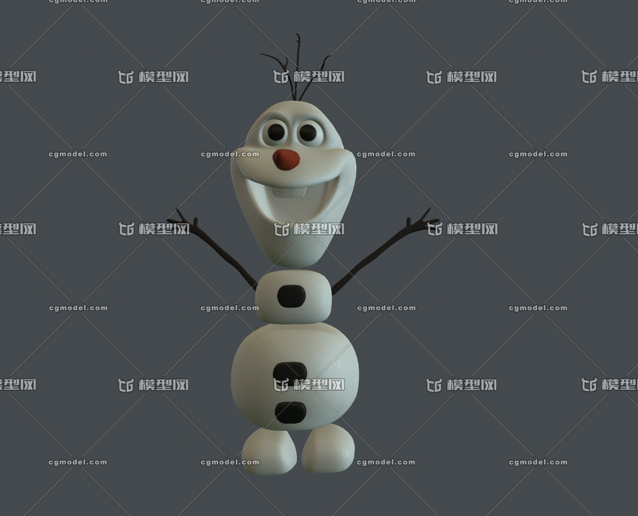 雪宝 雪人 olaf 卡通角色 snowman