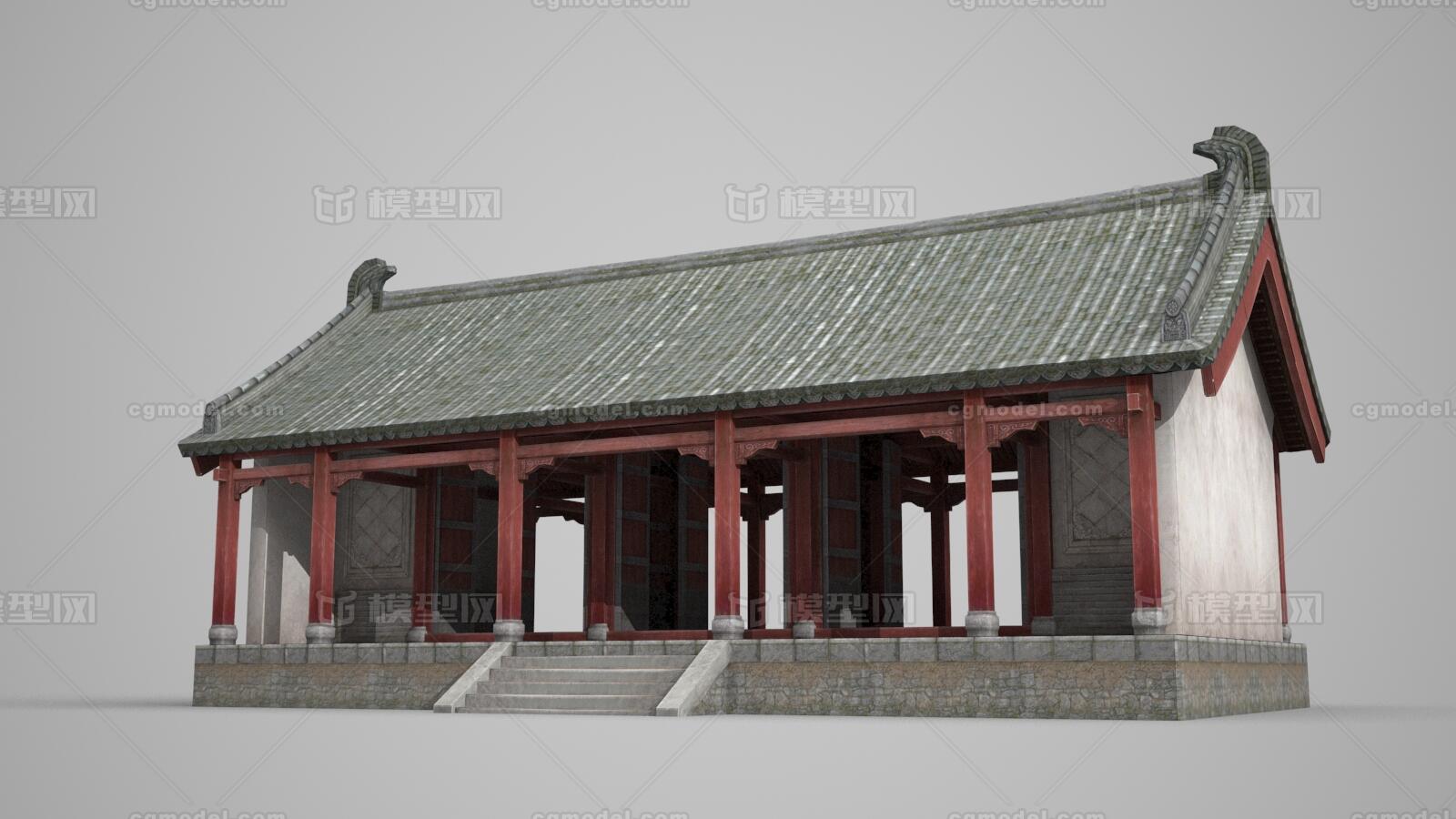 古建筑民居门厅