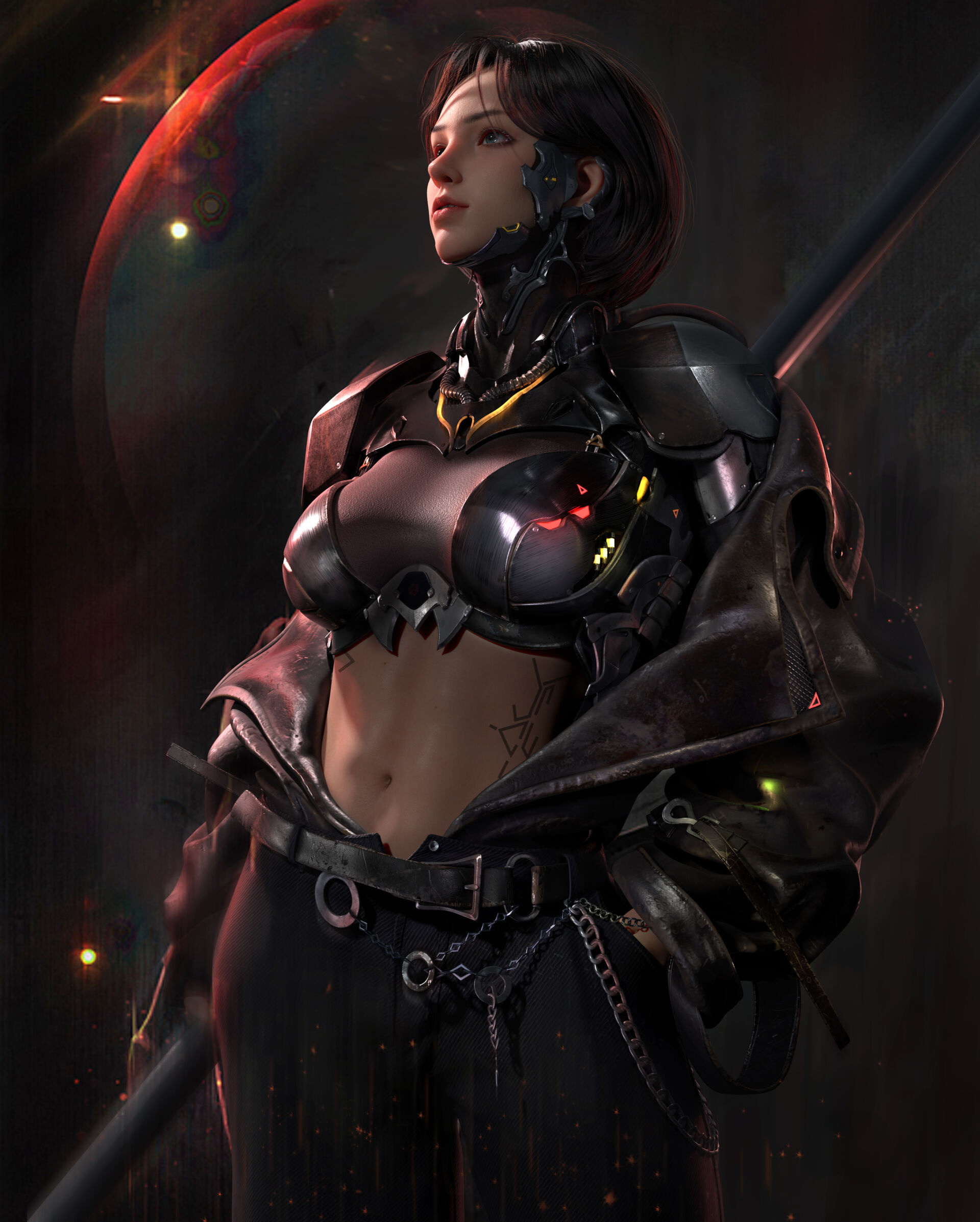 cg女角色制作