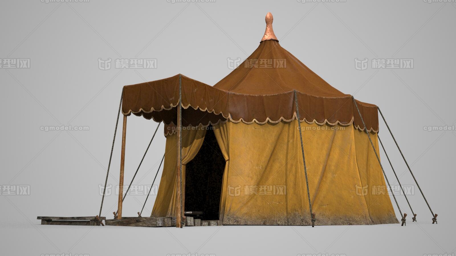 古代野外帐篷