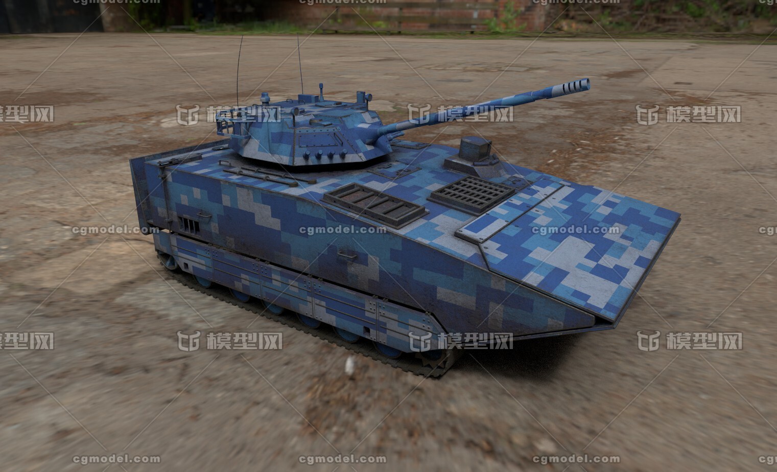 两栖坦克 两栖突击车 ztd-05 坦克 特种坦克