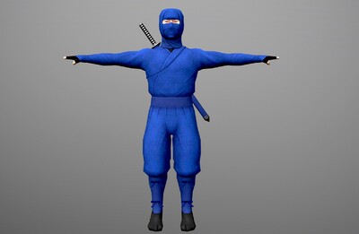 简模 忍者 古代日本蒙面忍者 ninja 刺客