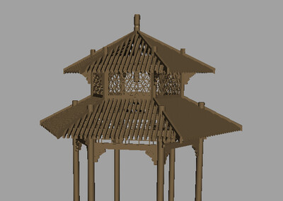 中式凉亭 凉亭 亭子 古代建筑 古代凉亭 四角凉亭 木制亭 休闲亭廊