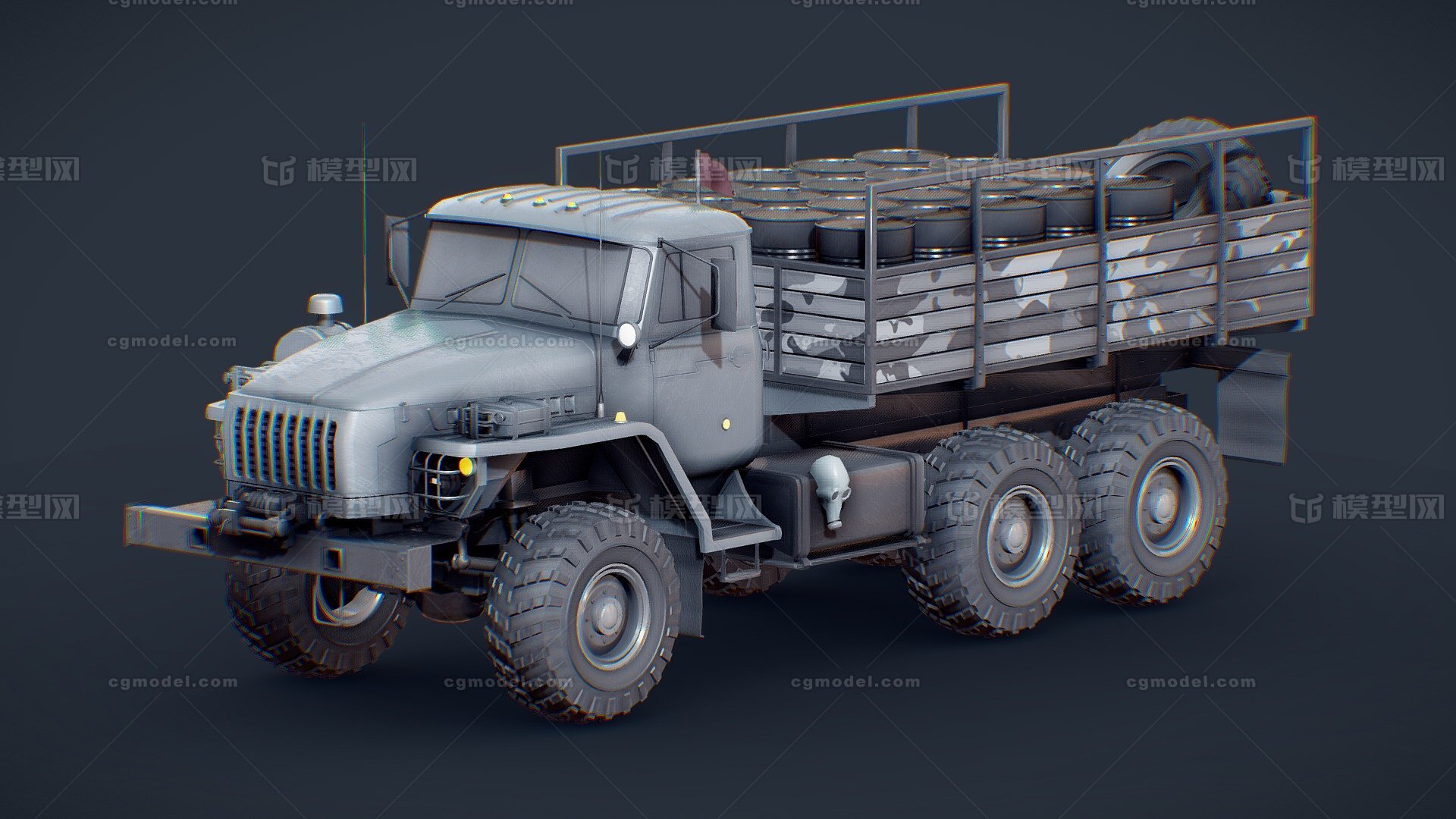 俄罗斯前苏联卡车战术卡车军车