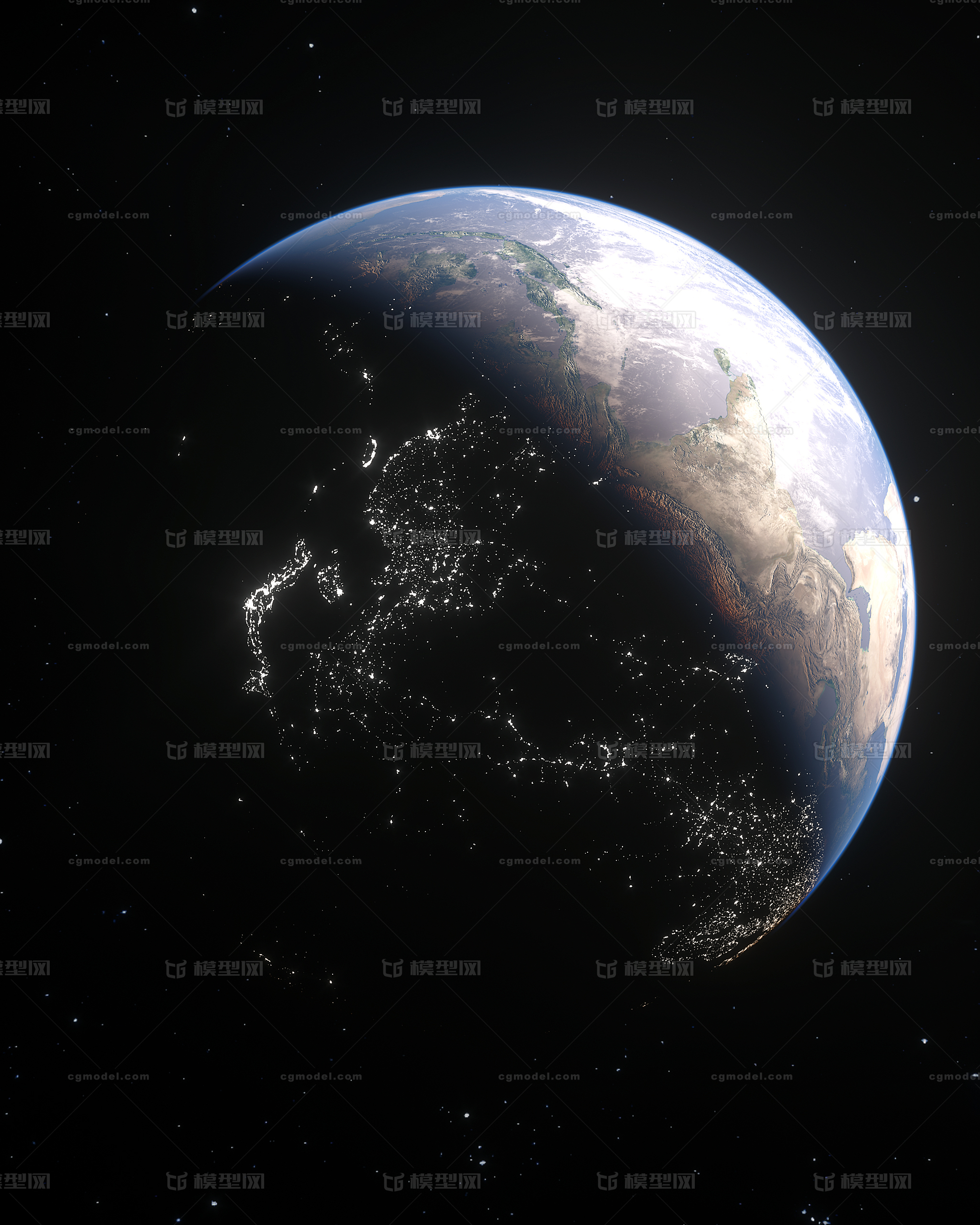 8k高清地球贴图地球真实地球贴图