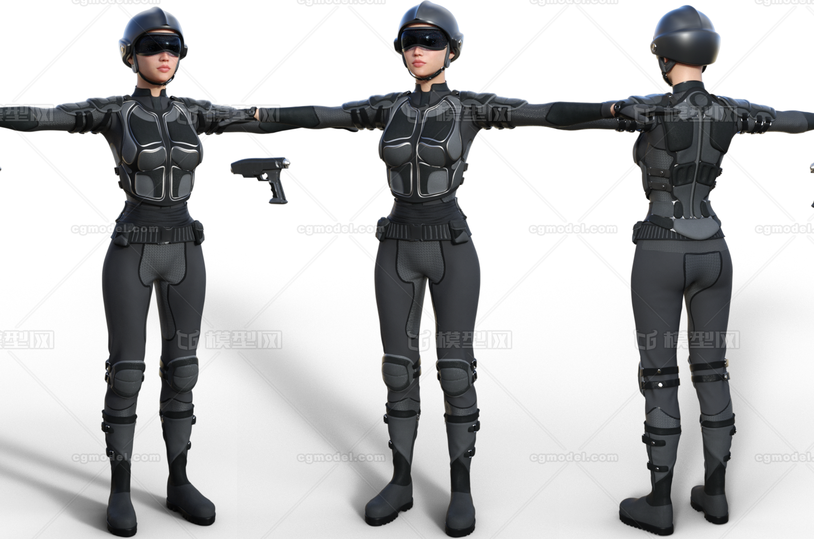 机甲 外骨骼 未来战士 科幻 战斗服 铠甲 运动服 赛车服 未来服装