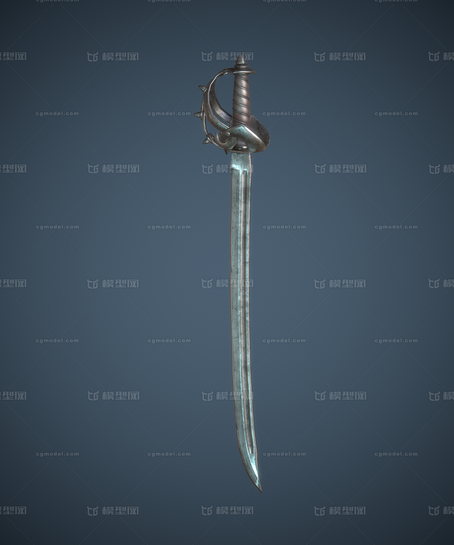 西洋剑 欧洲剑 中世纪古剑 刀剑 武器 西方剑 冷兵器 写实铁剑 佩剑
