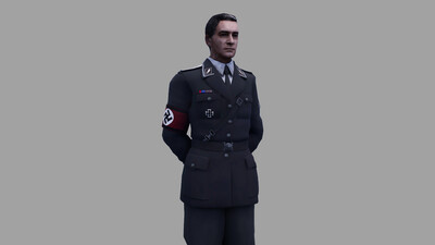 纳粹德国党卫军 盖世太保 二战德国军官 纳粹高官 指挥官 部队军人