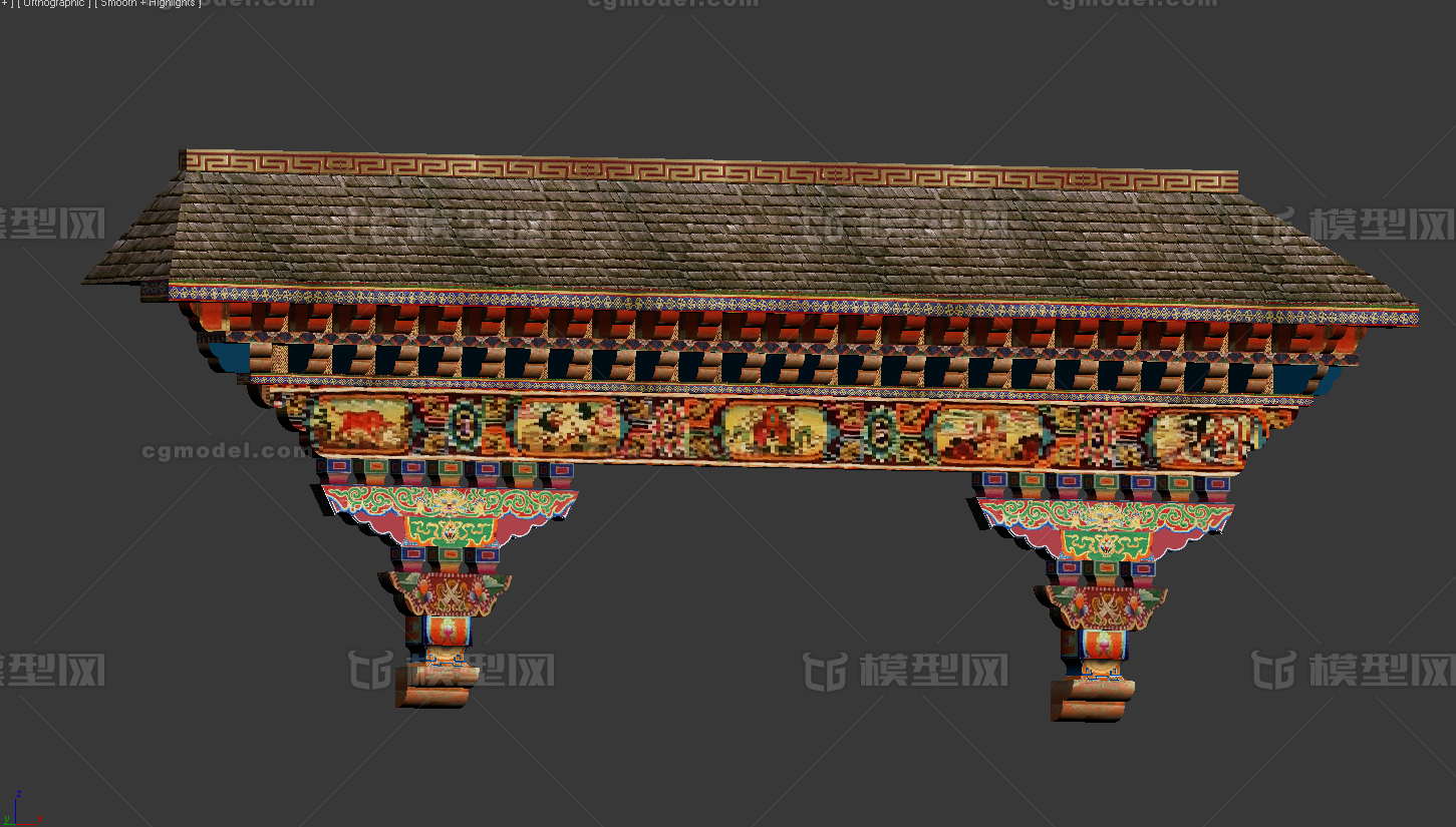 藏式门头不丹藏式风