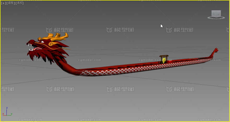 端午节龙舟模型