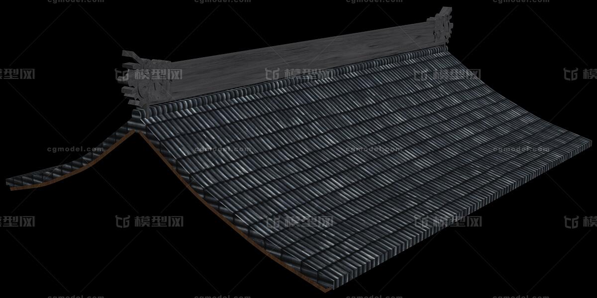 古建 古建筑 建筑 屋顶 古建屋顶 屋顶模型 中式古建屋顶