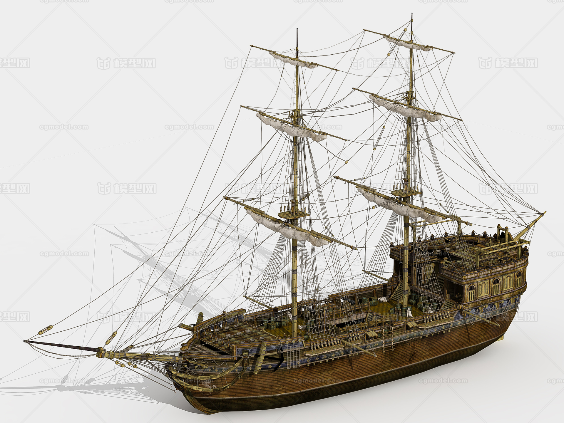 帆船 欧式帆船 古代帆船 大航海时期帆船 古代欧洲帆船 哥伦布 木船