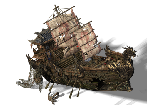 大船,神龙舰,古代舰船,复古大船,影视船,破船,影视龙船,战船,古代战船