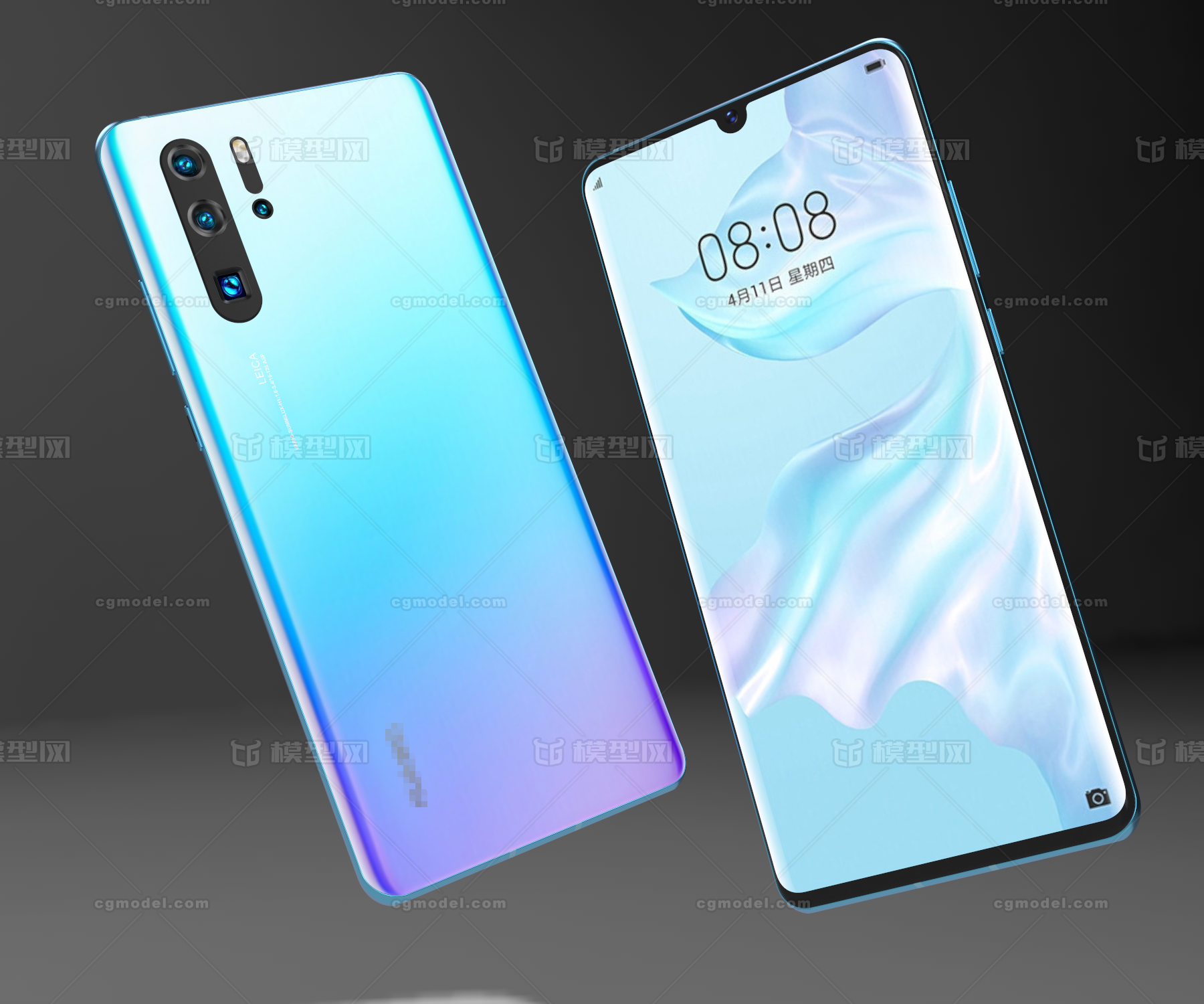 p30 pro 手机模型