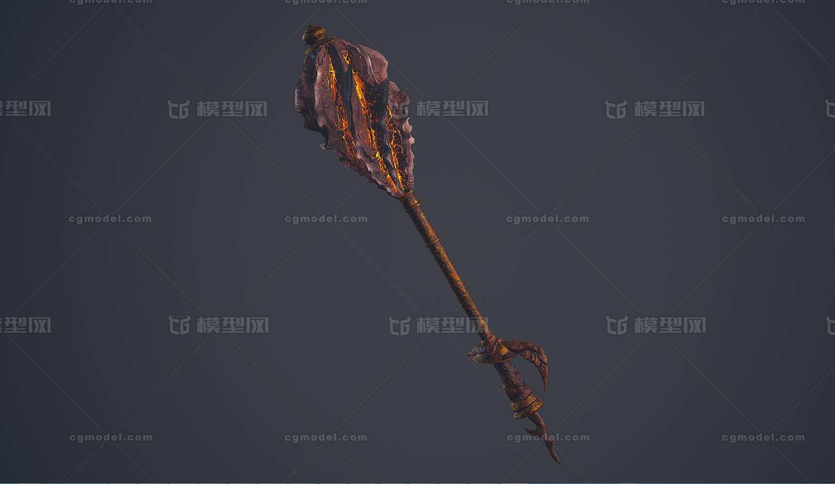 锤子 战锤 长锤 烈焰之锤 火焰之锤 武器 冷兵器