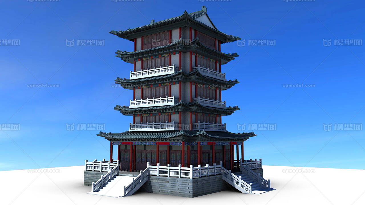 古代建筑 塔楼模型 塔 地方建筑 宝塔模型 观光台 阁楼 tower pagoda