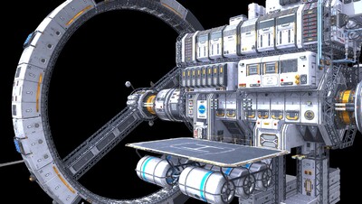 宇宙飞船 太空战舰 科幻空间站 空间站 太空站 太空飞船 科幻 科技