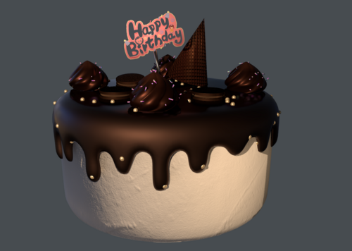 蛋糕 生日 巧克力 蛋筒 甜点 点心