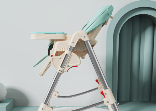 3D模型儿童餐椅