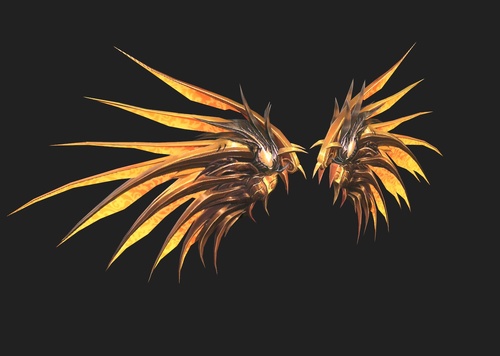 3D模型 写实 次时代 玄幻翅膀 羽翼
