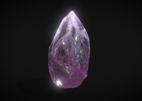 魔法水晶 紫水晶 风格化魔法水晶 水晶石 能量水晶