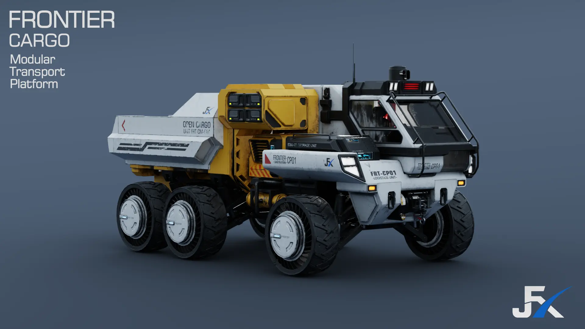 Frontier Cargo Rover｜前线货运平台模型 - 游戏/影视/动画 - 作品模型 - CG模型网