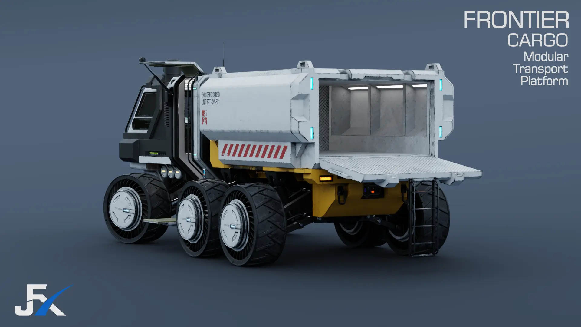 Frontier Cargo Rover｜前线货运平台模型 - 游戏/影视/动画 - 作品模型 - CG模型网