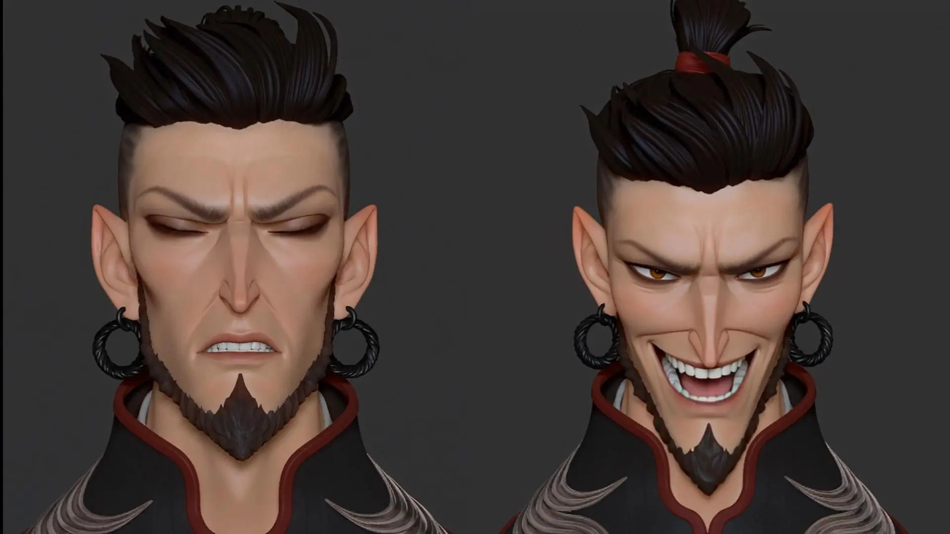 Stylized character模型 - 角色/人物/生物 - 作品模型 - CG模型网