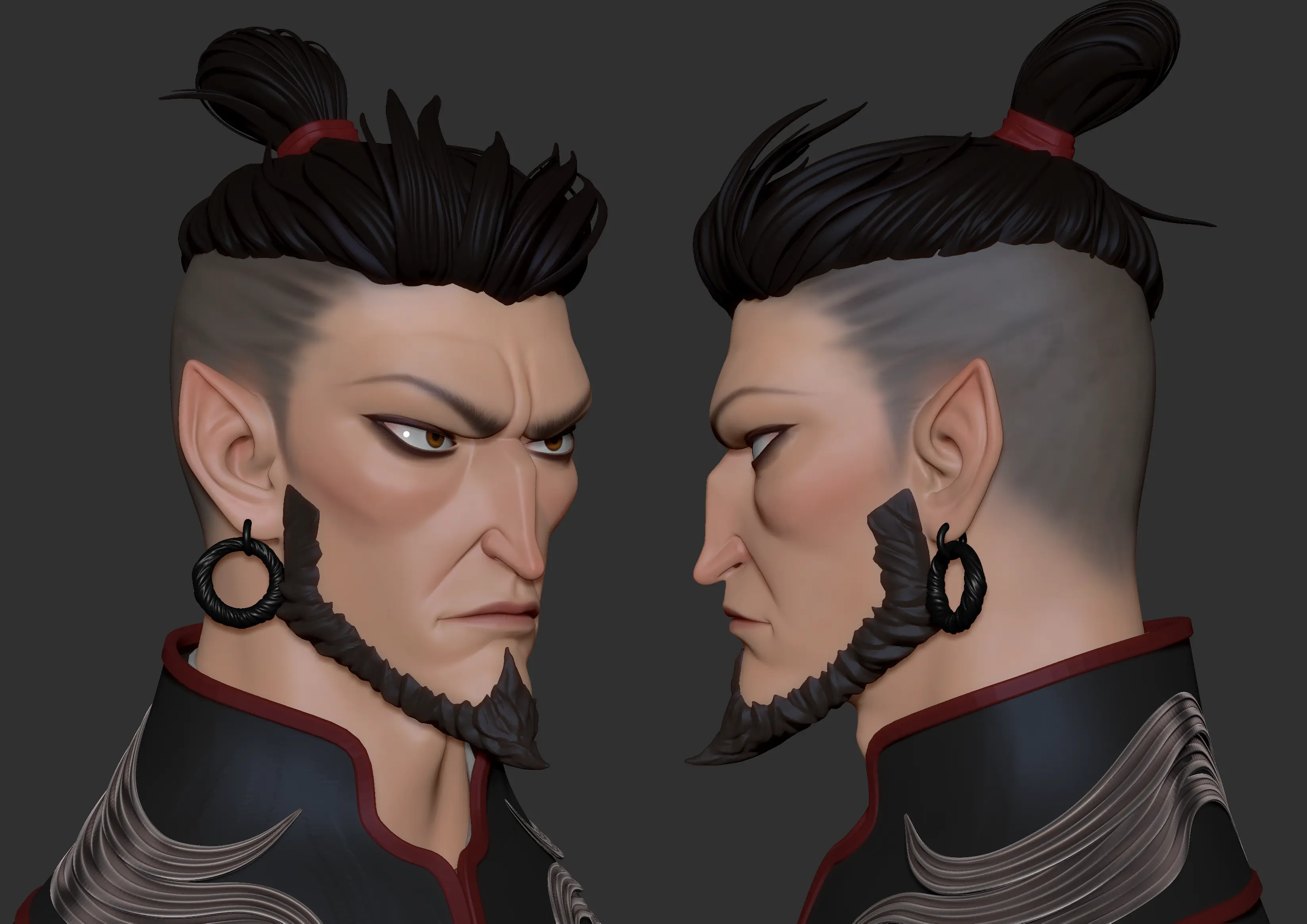 Stylized character模型 - 角色/人物/生物 - 作品模型 - CG模型网
