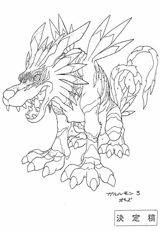 数码宝贝人物设定