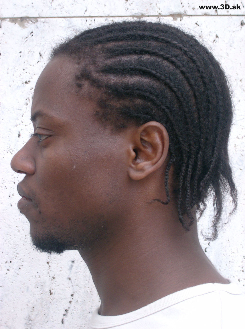 一些建模用的人物正侧面参考图