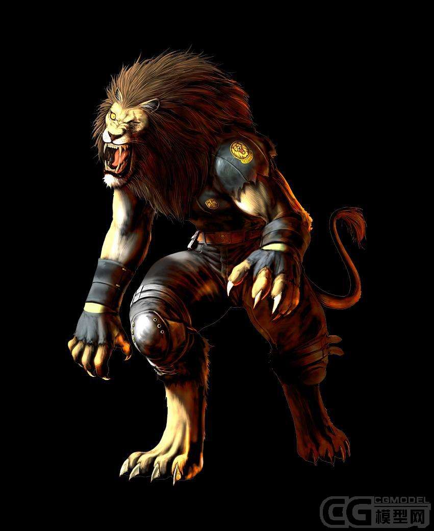 求格斗游戏血腥咆哮中的模型