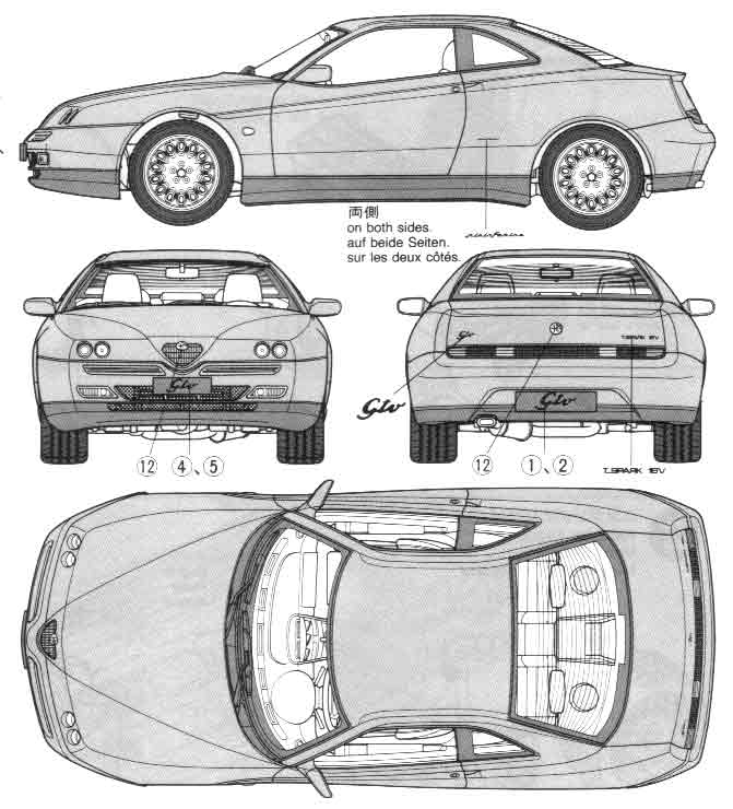 有没有喜欢赛车模型的,全是精细模,加n张三视图