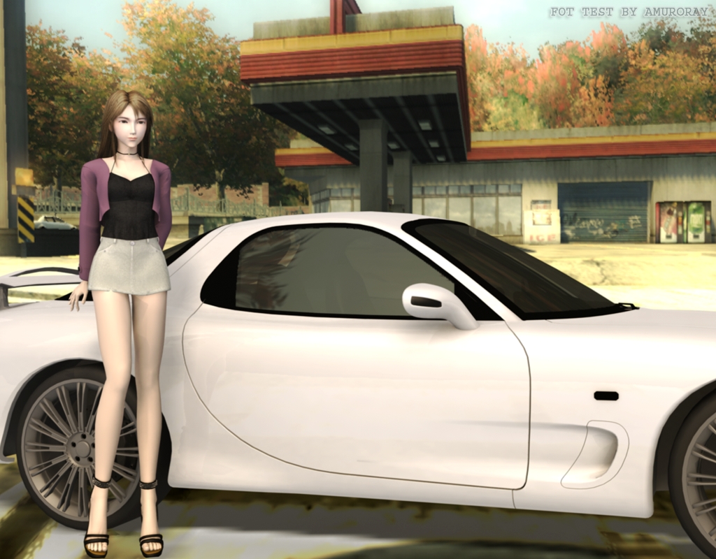 人物场景分层渲染大概完成了_amuroray作品_角色/人物/生物_cg模型网