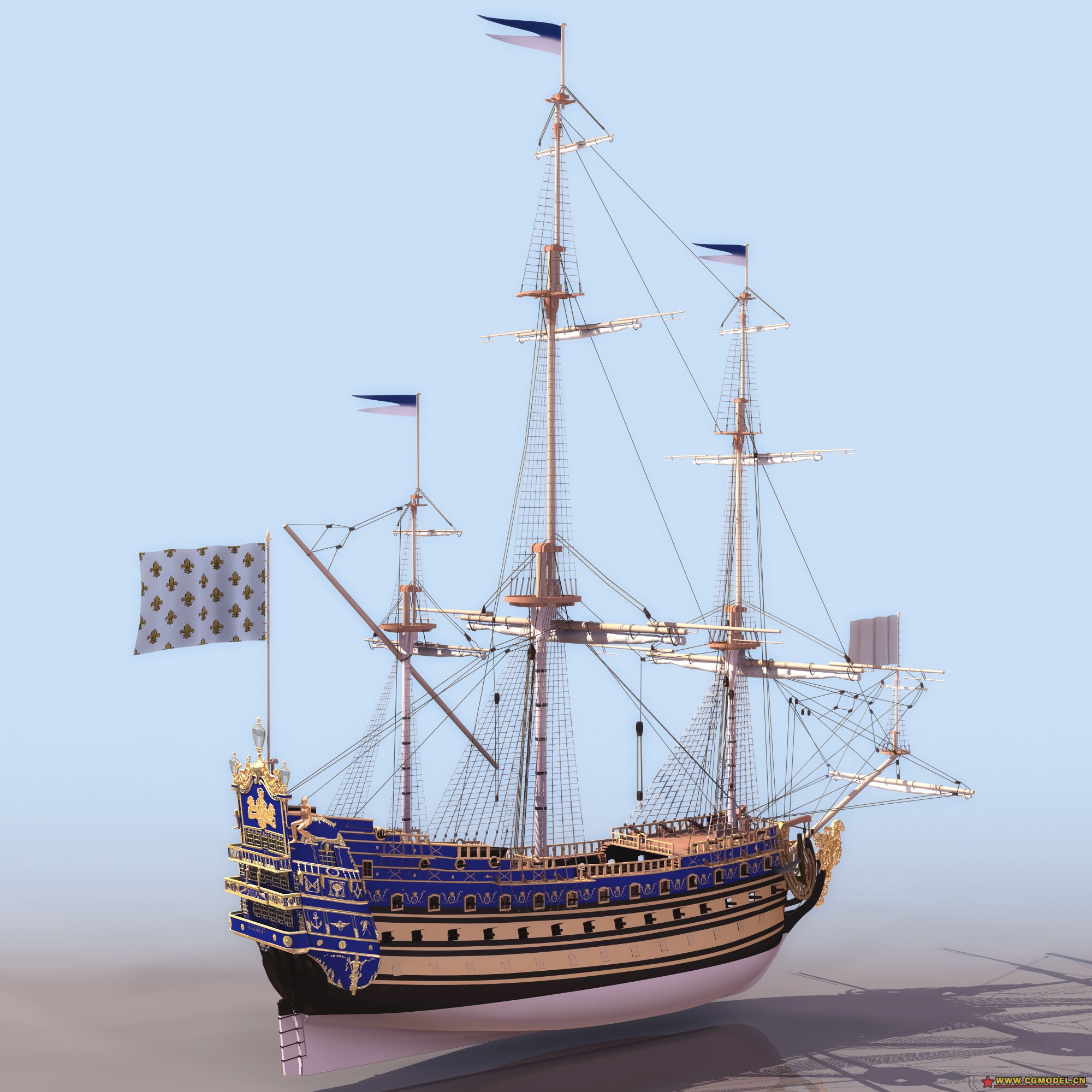 全套实用模型之古代战舰&现代战舰系列