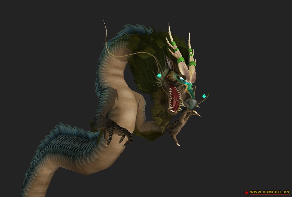 衔烛之龙_ttkxcrb作品_国内游戏资源整理_cg模型网