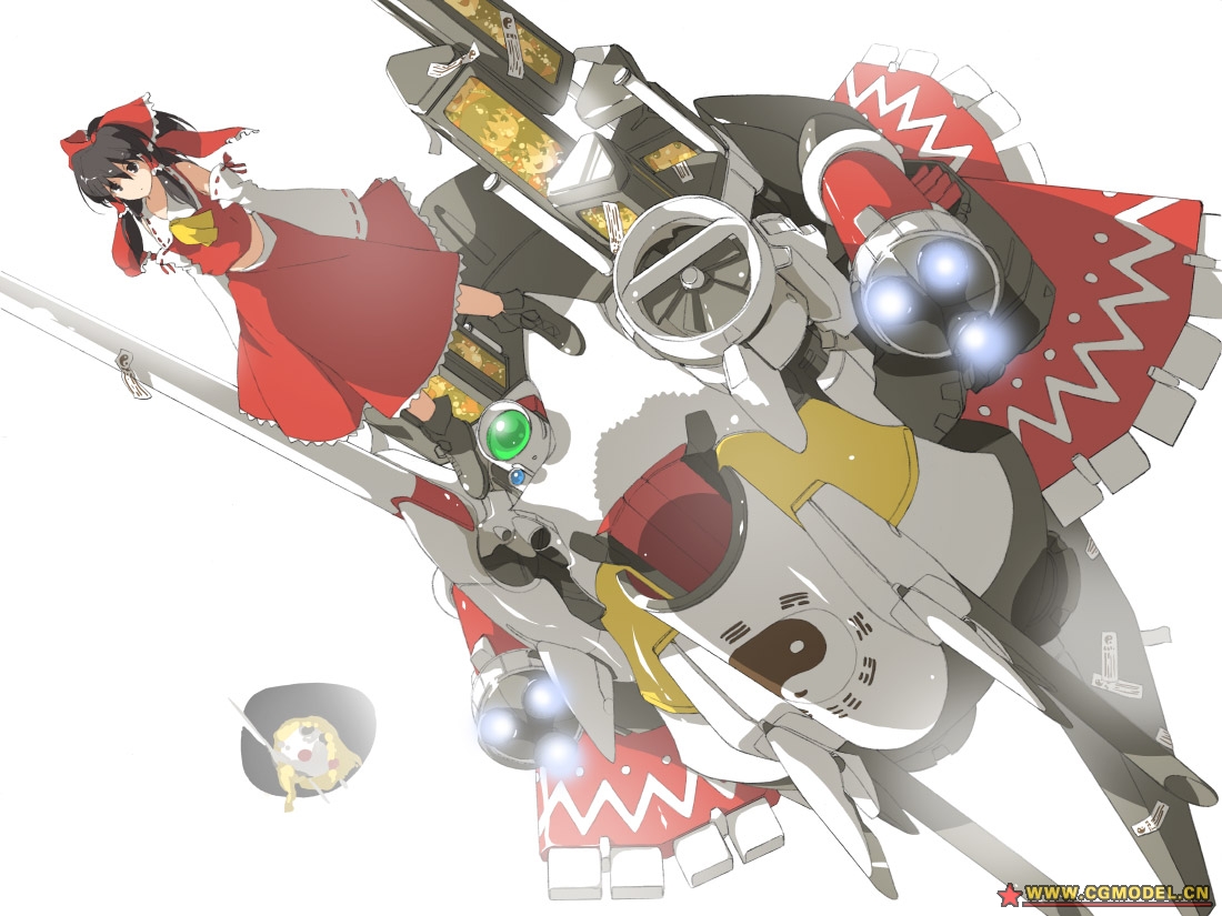 发一套高达机娘cg_lai3865002作品_角色/人物/生物_cg模型网