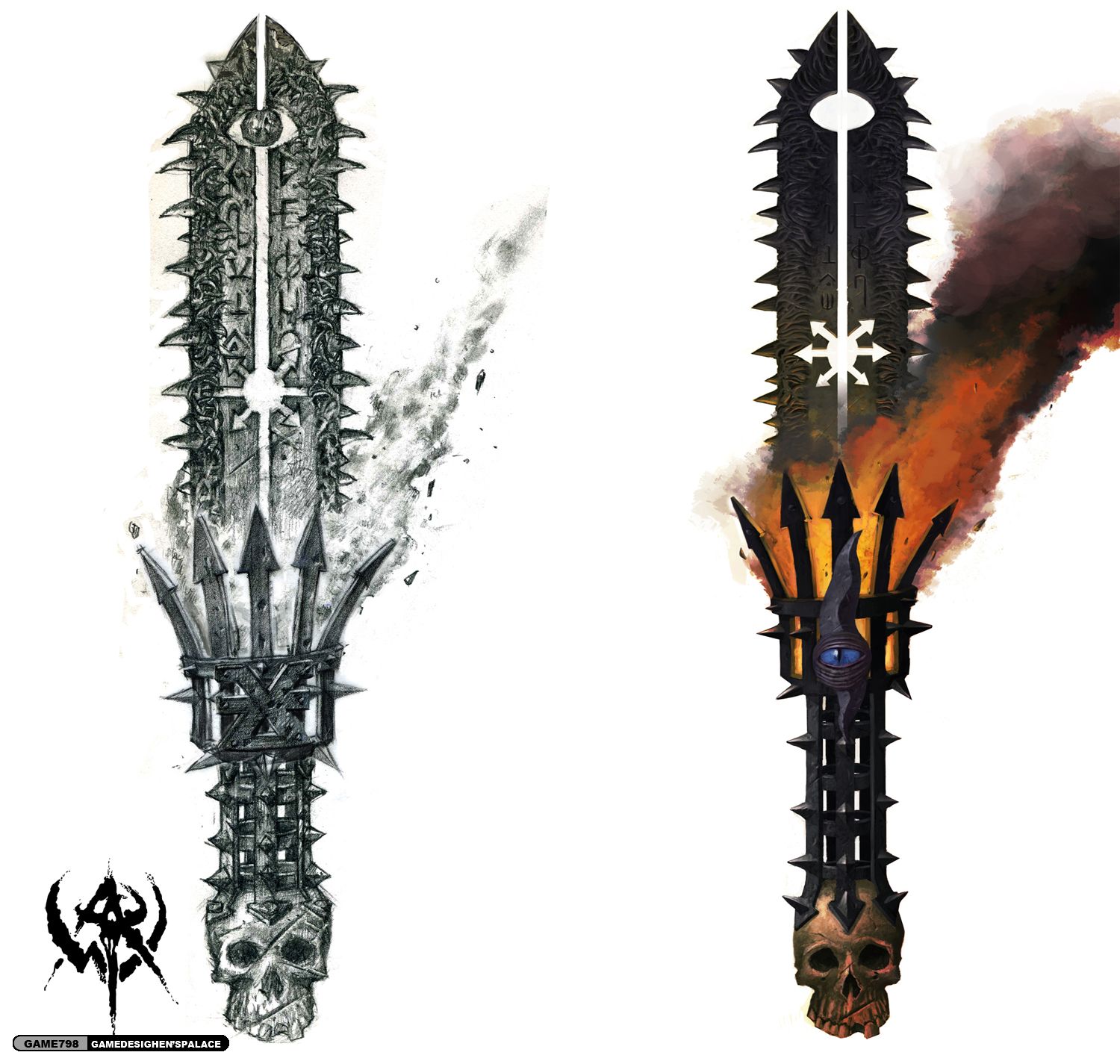 战锤原画200张