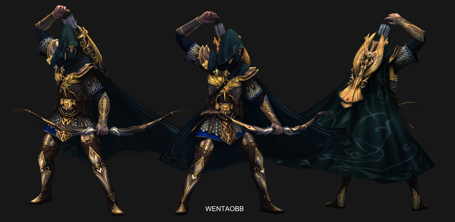 发个战锤精灵角色