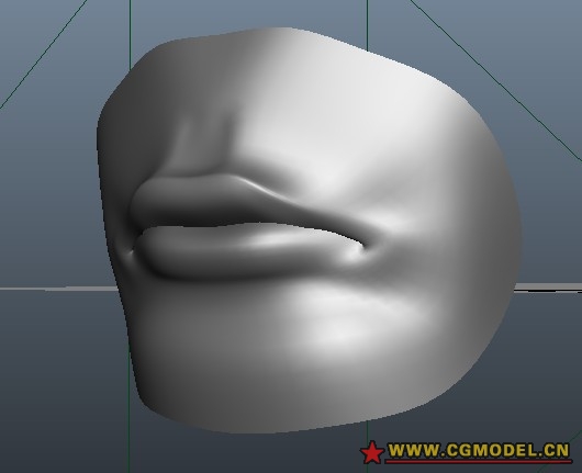 嘴巴 五官 写实_yxdheaven作品_人物人体器官_cg模型网