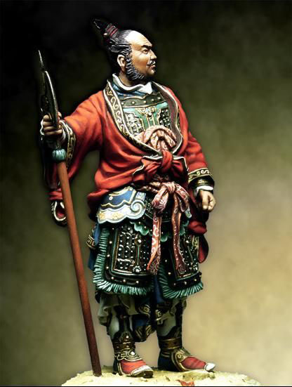 一些中国古代士兵的人物模型资料