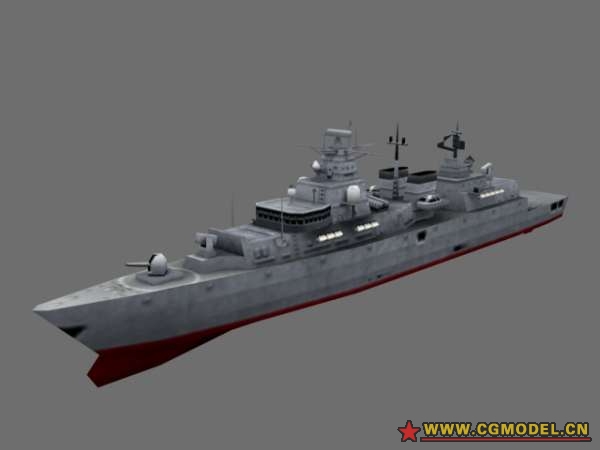 德國不來梅級驅逐艦_skfls作品_船艇軍艦_cg模型網