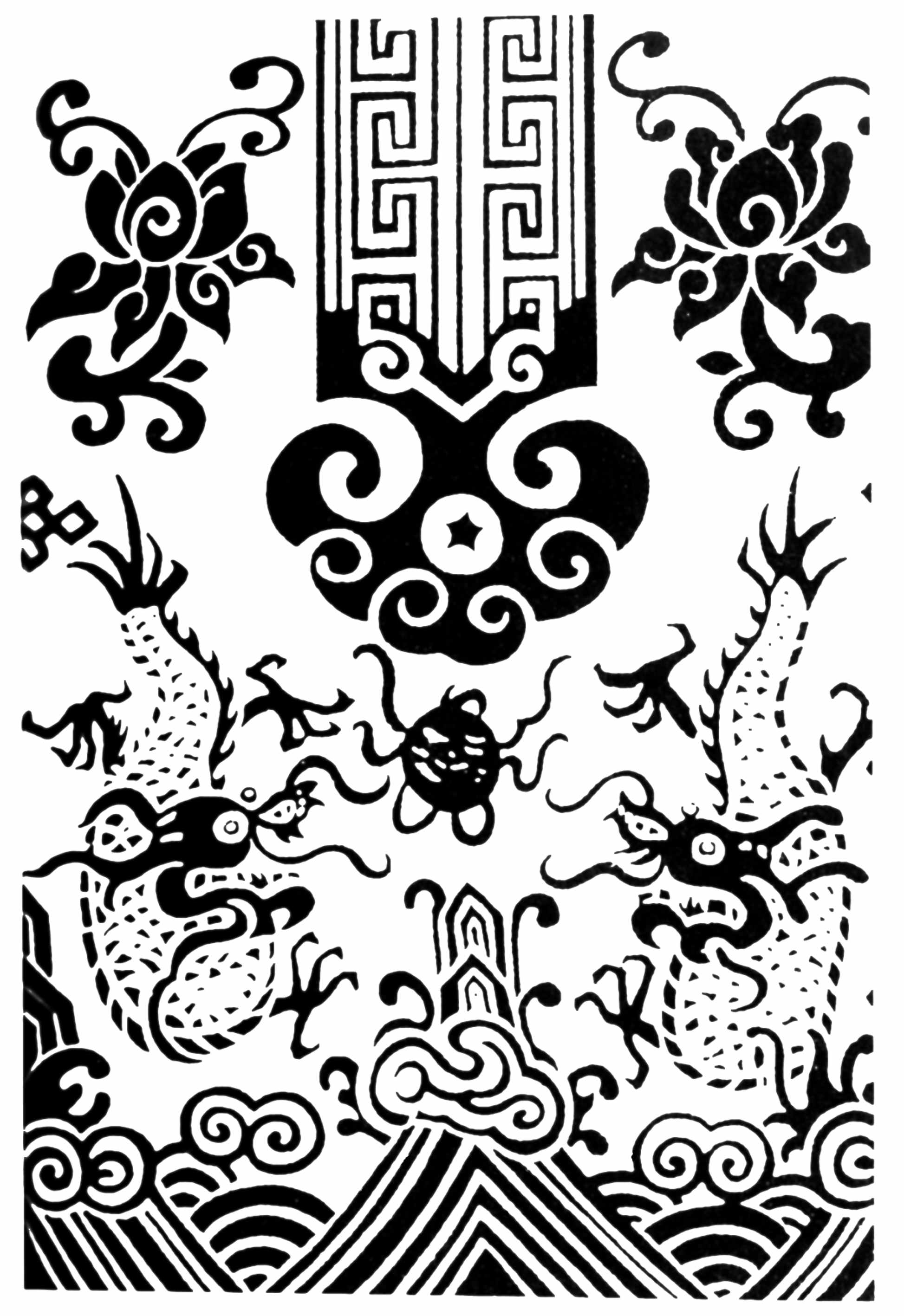 中国古代图案第二弹龙图案