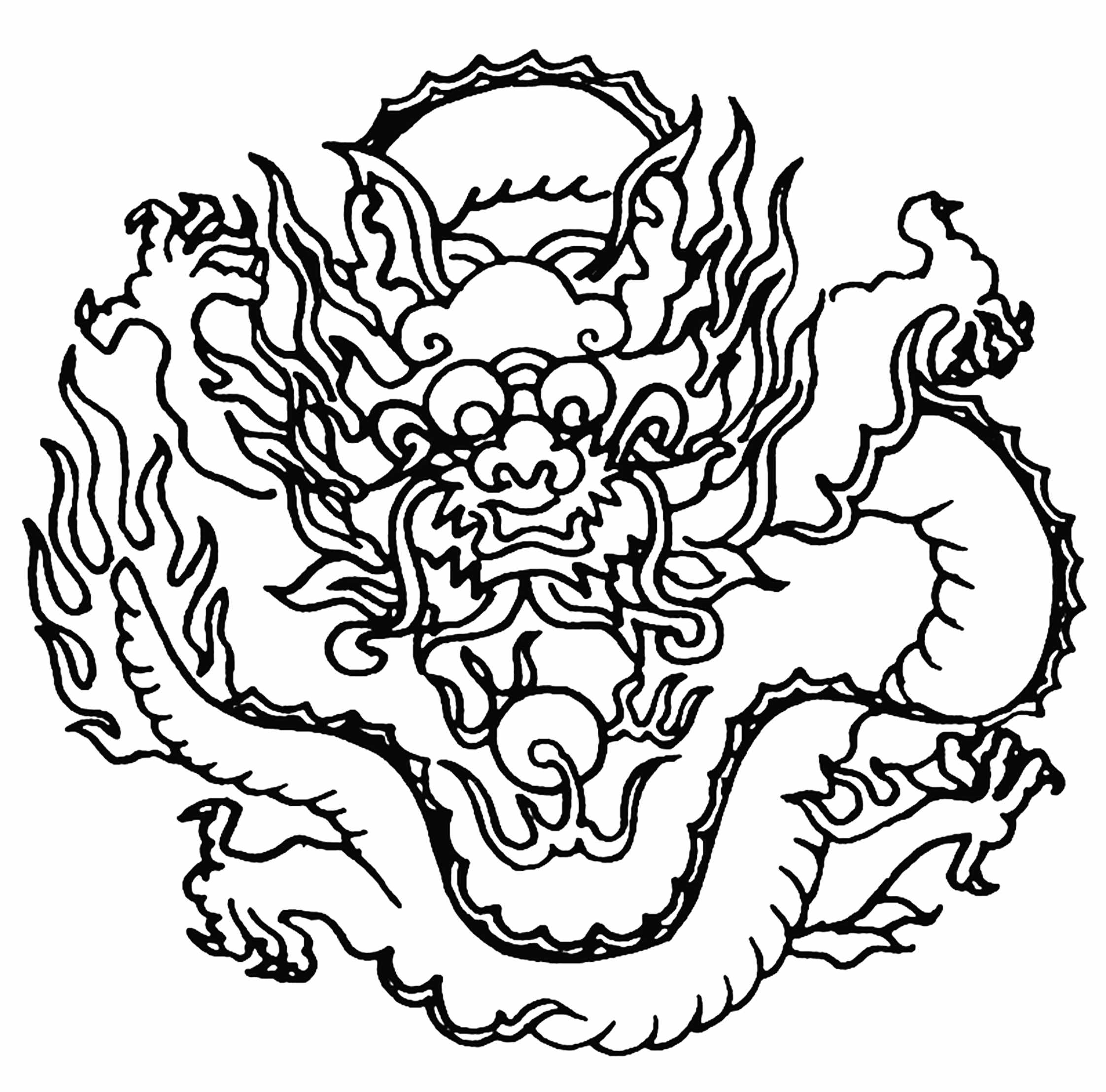 中国古代图案第二弹龙图案
